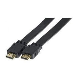 Cordon hdmi high speed a/a plat black - 5 m