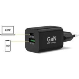 Chargeur GAN 2P 45W 900105 Port Designs