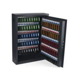 Armoire à clés haute sécurité en acier serrure à combinaison électronique Pavo - 100 clés - gris anthracite