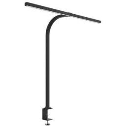 Lampe de bureau Unilux LED Strata à pince - 12,7W - 50 000h - Noir