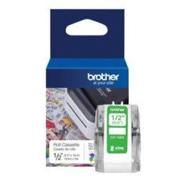 Ruban d'étiquettes tout-en-couleur Brother CZ-1002 - 5 m x 12 mm
