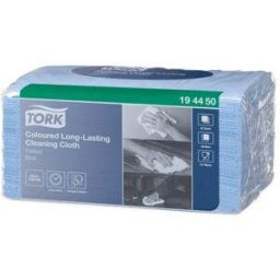 TORK Chiffon de nettoyage tout usage, 385 x 300 mm, bleu