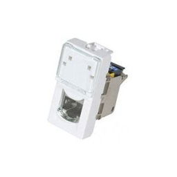 Legrand Plastron mosaic 22,5X45 1 port RJ45 cat 6A stp