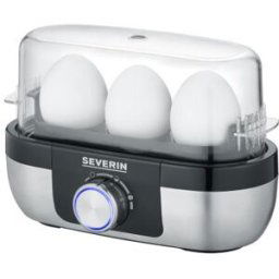 Severin Cuiseur à oeufs EK 3163, pour 3 oeufs, inox / noir