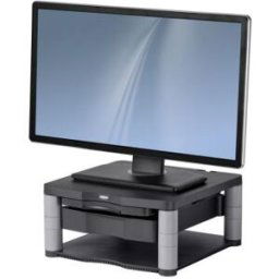 Support moniteur Fellowes Premium Plus Graphite - pour écrans jusqu'à 21 pouces