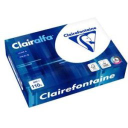 Clairefontaine Papier Clairalfa - extra blanc - 110 g - A4 - ramette de 500 feuilles