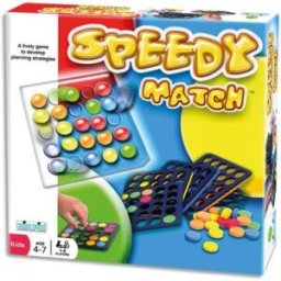 Speedy Match Culture Club - pour 5 enfants et plus - séquences couleurs à reproduire - plaques et fiches idées - boîte de 5