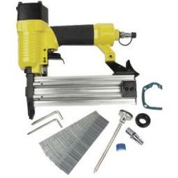BRÜDER MANNESMANN Set pistolet à clou air comprimé, coffret