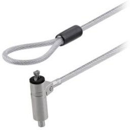 Câble antivol TNB à clé pour ordinateur portable encoche Wedge