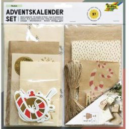 folia Kit pour calendrier de l'Avent FALALA, 97 pièces