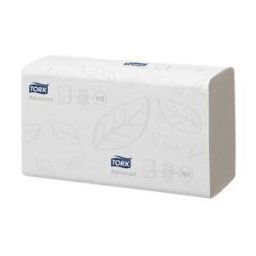 Essuie mains Tork Xpress pliage en Z - 21,3 x 23,4 cm - colis de 20 paquets de 190 feuilles - pour TORK H2