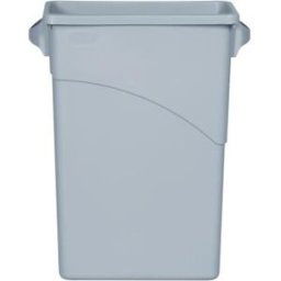 Rubbermaid Collecteur Slim Jim gris clair 60 litres 279 x 587 x 632 mm