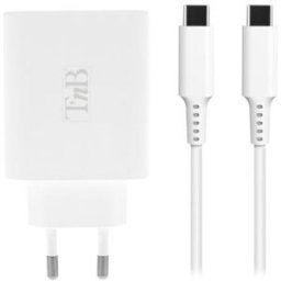Chargeur universel compact TNB iClick USB-A et USB-C 65W