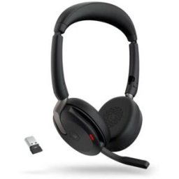 Casque sans fil Bluetooth USB-A Jabra Evolve2 65 Flex MS Stéréo - Noir