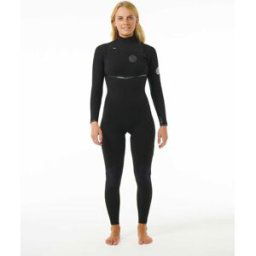 Rip Curl Combinaison femme Ebomb 3/2 Zip poitrine Black 14 female