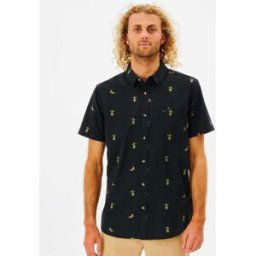 Rip Curl Chemise à manches courtes Hula Breach Black S male