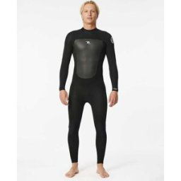 Rip Curl Combinaison Omega 4/3 Zip dos Black S male