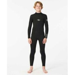Rip Curl Combinaison enfant Dawn Patrol 5/3 Zip dos Black 10 female