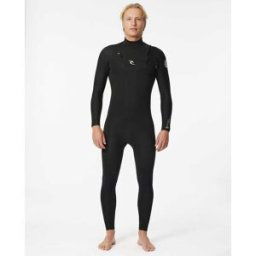 Rip Curl Combinaison Dawn Patrol Perf 5/3 Zip poitrine Black S male