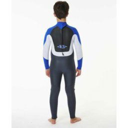 Rip Curl Combinaison enfant Omega 5/3 Zip dos Blue 8 male