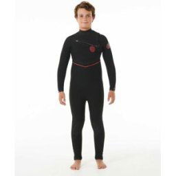 Rip Curl Combinaison enfant Flashbomb Fusion 3/2 Zip poitrine Black 10 male