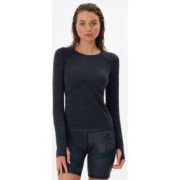 Rip Curl T-Shirt à manches longues Vaporcool Seamless Charcoal Marle LXL female
