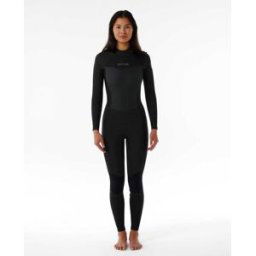 Rip Curl Combinaison femme Dawn Patrol 5/3 Zip dos Black 4 female