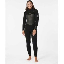 Rip Curl Combinaison femme Flashbomb 4/3 Zip poitrine Black 6 female