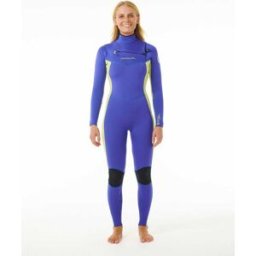 Rip Curl Combinaison femme Dawn Patrol Perf 4/3 Zip poitrine Wild Berry 14 female