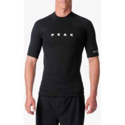 Rip Curl Veste de surf Peak Energy manches courtes Zip dos Black M male
