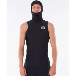 Rip Curl Haut Néoprène sans manches Flashbomb 0.5 mm à Cagoule Black XL male