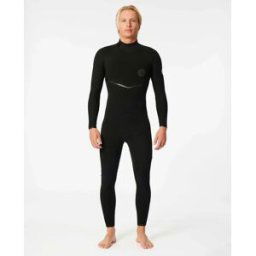 Rip Curl Combinaison E Bomb 3/2 Zip dos Black S male