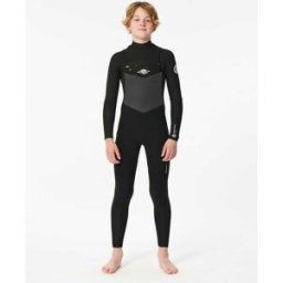 Rip Curl Combinaison enfant Dawn Patrol 5/3 Zip poitrine Black 10 male