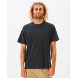Rip Curl T-Shirt manches courtes Plain Wash Washed Black XS male