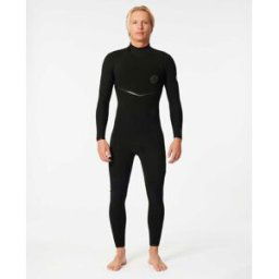 Rip Curl Combinaison E Bomb 4/3 Zip dos Black S male