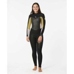 Rip Curl Combinaison femme Omega 4/3 Zip dos Khaki 4 female