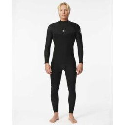 Rip Curl Combinaison Dawn Patrol 3/2 Zip dos Black S male