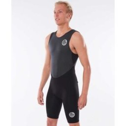 Rip Curl Combinaison Short John Dawn Patrol Black S male