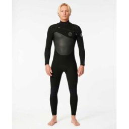 Rip Curl Combinaison Flashbomb 3/2 Zip poitrine Black S male