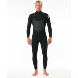 Rip Curl Combinaison Dawn Patrol 5/3 Zip poitrine Black S male