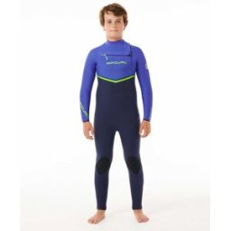 Rip Curl Combinaison enfant Flashbomb 3/2 Zip poitrine Wild Berry 8 male
