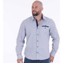 Chemise à manches longues Ruckfield Maison de Rugby blanche