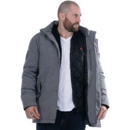 Parka 2 en 1 grise anthracite Ruckfield Maison de Rugby