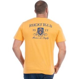 T-shirt Ruckfield à manches courtes Maison de Rugby orange
