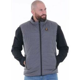 Doudoune sans manches réversible Ruckfield Maison de Rugby imprimé camouflage beu/gris/noir
