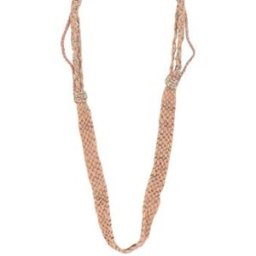 Collier Ambre Babzoe ADAM Orange Unique femmes