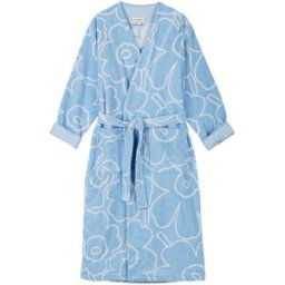 Marimekko Peignoir Piirto Unikko blu L