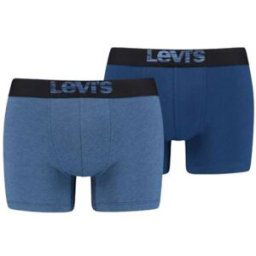 Boxers Levis BOXERS HOMME OPTICAL ILLUSION BLEUS - OCEAN DEPTHS - S Multicolore