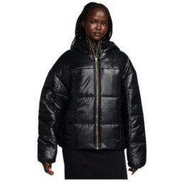 Manteau Nike DOUDOUNE W NSW PE SHINE PUFFER - Noir - L Noir