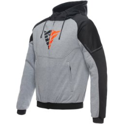 Dainese - Daemon - Tissus - Men - Melange-gray/black/red-fluo - 60